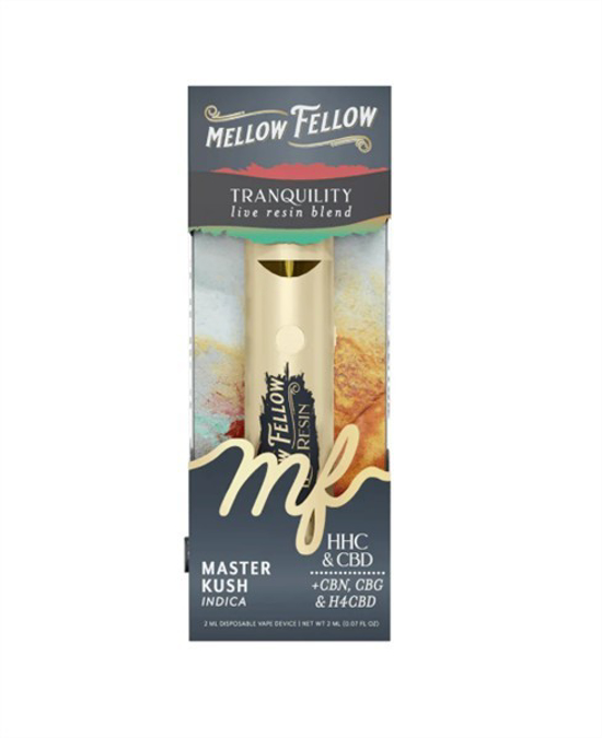 Picture of MELLOW FELLOW LIVE RESIN 2ML DISPOSABLE - MASTER KUSH