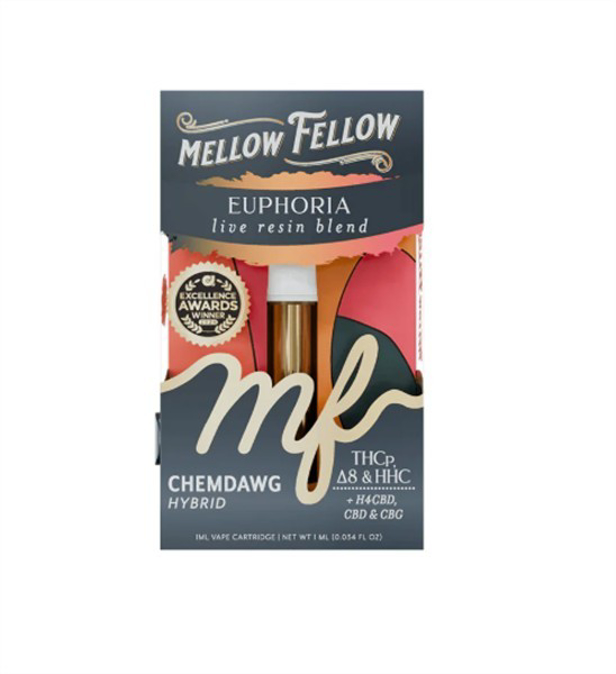 Picture of MELLOW FELLOW LIVE RESIN 1G CARTRIDGE - CHEMDAWG