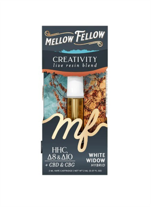 Picture of MELLOW FELLOW LIVE RESIN 2ML CARTRIDGE - WHITE WIDOW