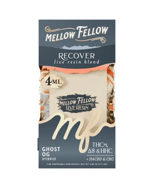 Picture of MELLOW FELLOW 4ML LIVE RESIN DISPOSABLE - GHOST OG