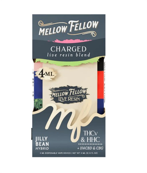 Picture of MELLOW FELLOW 4ML LIVE RESIN DISPOSABLE - JILLY BEAN