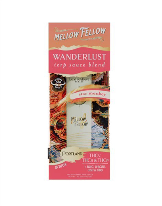 Picture of MELLOW FELLOW DISPOSABLE 1ML - STAR MONKEY