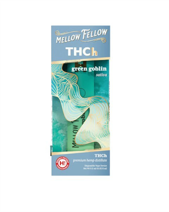 Picture of MELLOW FELLOW DISPO THCH 0.5ML - GREEN GOBLIN