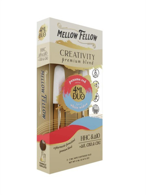 Picture of MELLOW FELLOW  4ML DUO CARTRIDGE - WHITE WIDOW