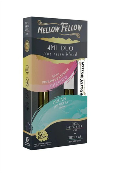 Picture of MELLOW FELLOW  4ML DUO LIVE RESIN CARTRIDGE - DREAM MK ULTRA