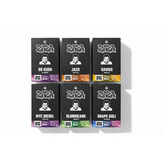 Picture of ZAZA PREROLLS 2GM 10CT - MIX FLAVORS