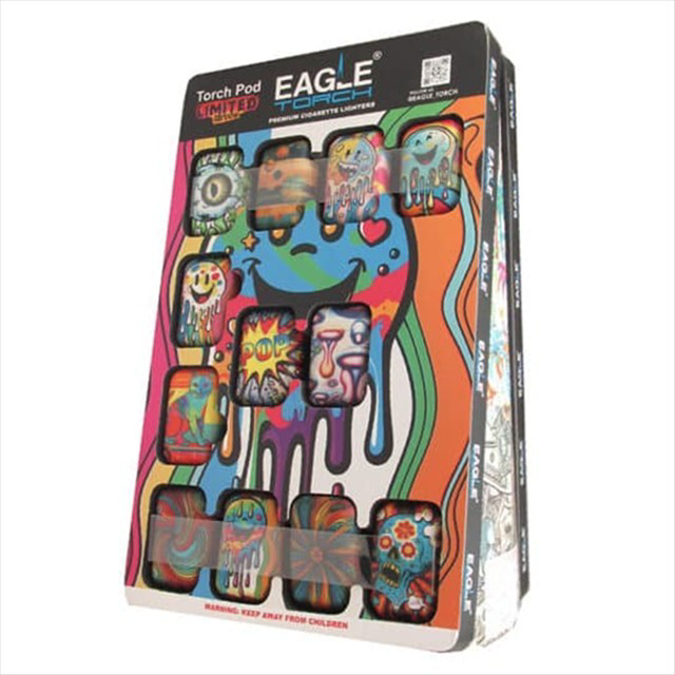 Picture of EAGLE TORCH LIGHTER PT191CE 24 CT - TORCHPOD