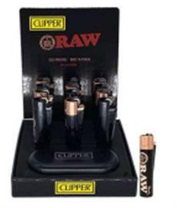 Picture of CLIPPER METAL FLINT LIGHTER DISPLAY 12CT