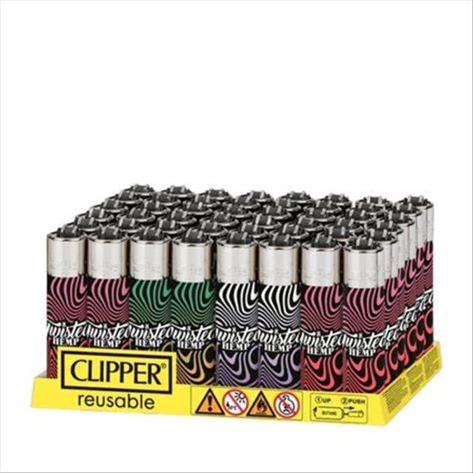 Picture of Clipper lighter Twisted 48ct