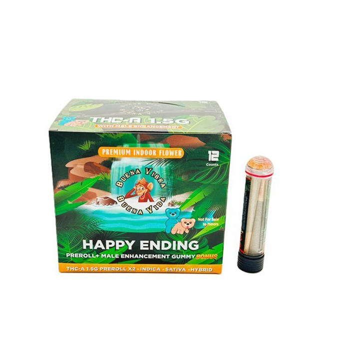 Picture of BUENA VIBRA TCH-A PREROLL 1.5GM 2CT PLUS GUMMY - WATERMELON