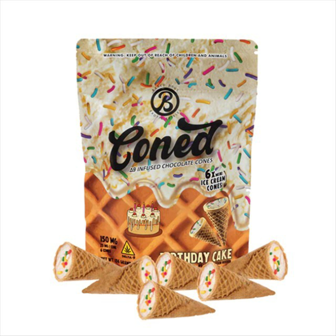 Picture of BAKED BAGS CONED - BIRTHDAY CAKE