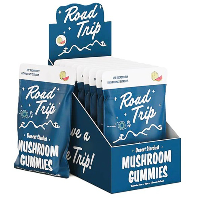 Picture of ROAD TRIP DESERT STSRDUST MUSHROOM GUMMIES - WATERMELON