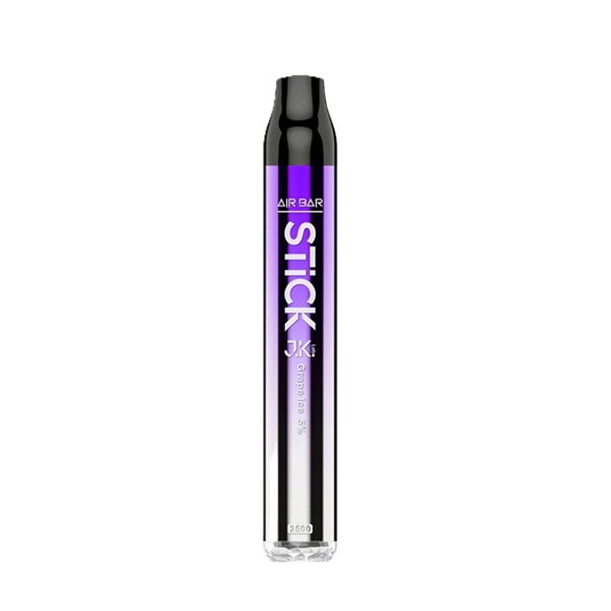 Picture of Air bar stick 2500puffs disposable 10ct/bx - GRAPE ICE