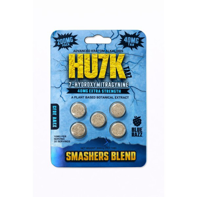 Picture of HYDROX - HU7K TAB 40MG 5CT - BLUE RAZZ