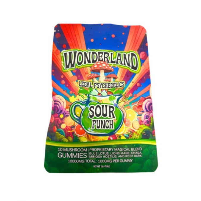 Picture of WONDERLAND GUMMIES 1GM 10CT - SOUR PUNCH