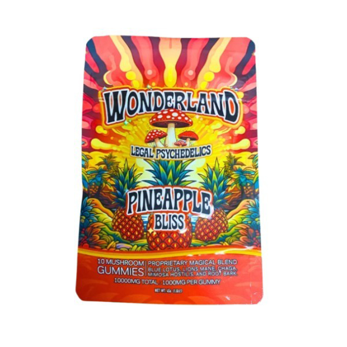Picture of WONDERLAND GUMMIES 1GM 10CT - PINEAPPLE BLISS