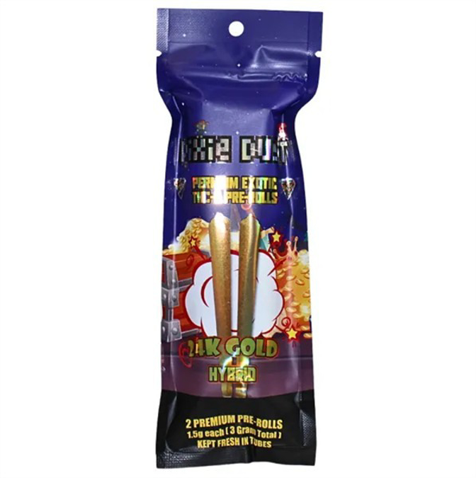 Picture of Pixie Dust Preroll 1.5gm 2CT - 24K GOLD