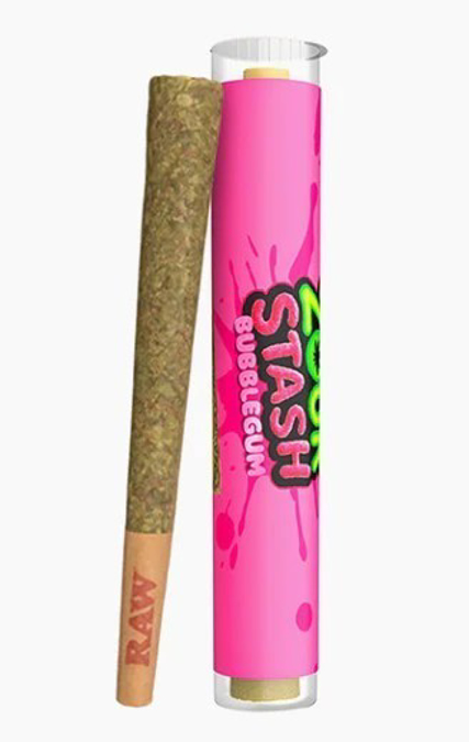 Picture of ZOUR STRASH PREROLLS  2GM 20CT - BUBBLEGUM