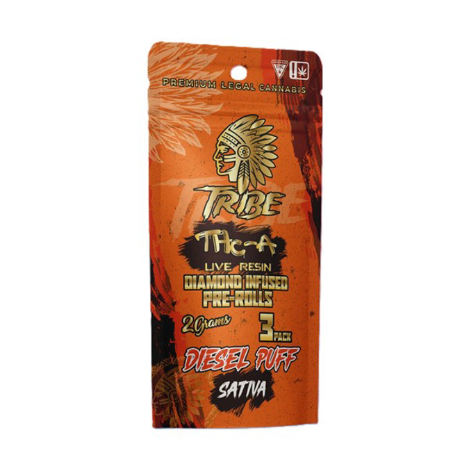 Picture of TRIBE PREROLLS 2GM 3CT - DIESEL PUFF