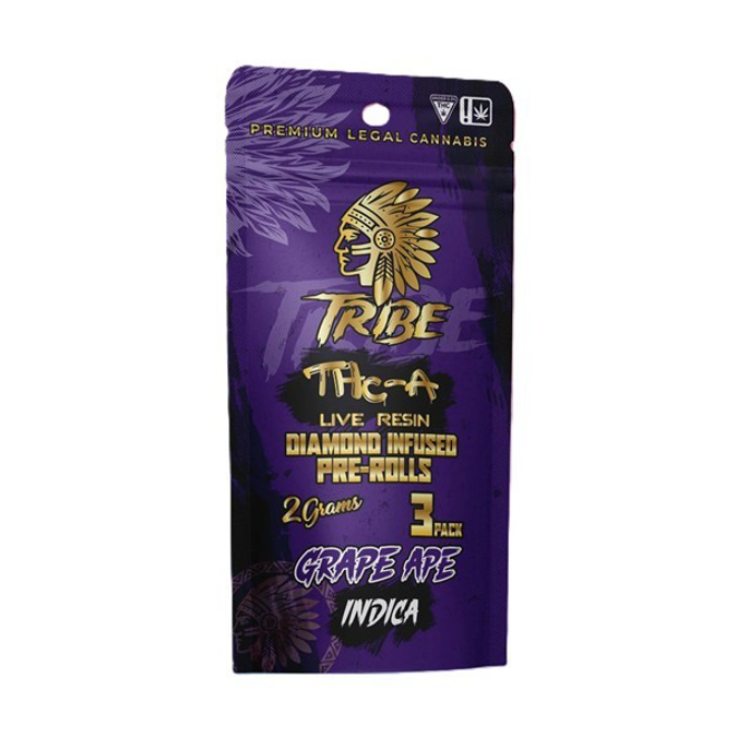 Picture of TRIBE PREROLLS 2GM 3CT - GRAPE APE