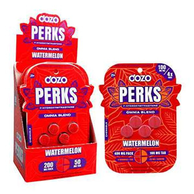 Picture of HYDROX - DOZO PERKS TAB 50MG 4CT - WATERMELON