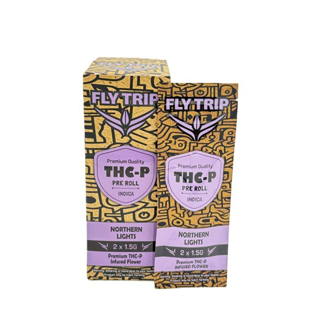 Picture of FLY TRIP TCH-P PREROLL 3GM 2CT - NORTHERN LIGHTS