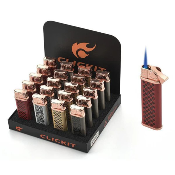 Picture of CLICKIT LIGHTER 20CT - PATTERN PRINTED GH 9322