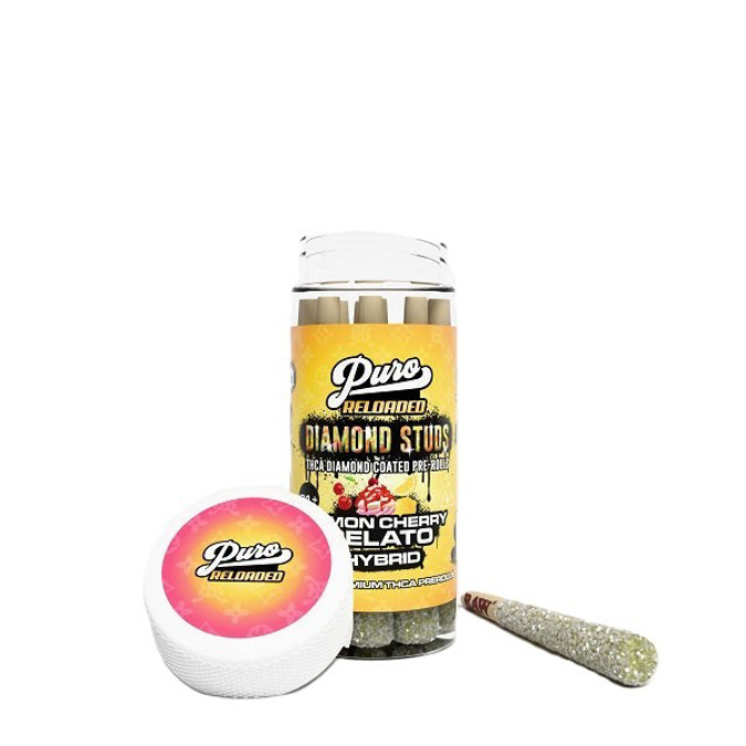 Picture of PURO RELOADED PREROLLS 2GM 10CT - LEMON CHERRY GELATO