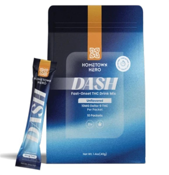 Picture of HOMETOWN HERO DASH DRINK MIX 10MG 10CT - UNFLAVORED