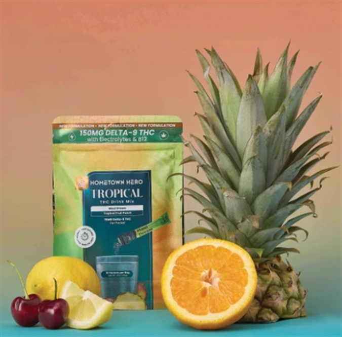 Picture of HOMETOWN HERO TROPICAL DRINK MIX 15MG 10CT - MAUI DREAM