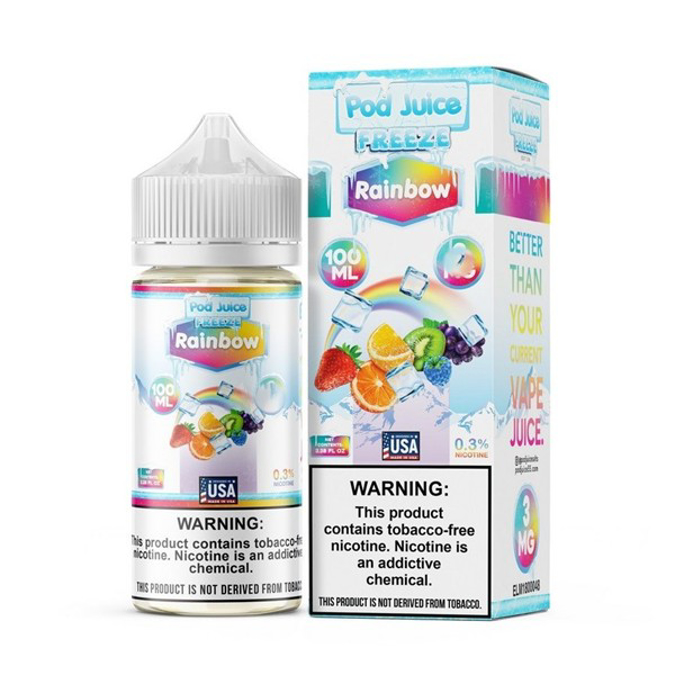 Picture of POD JUICE EJUICE 3MG 100ML - FREEZE RAINBOW