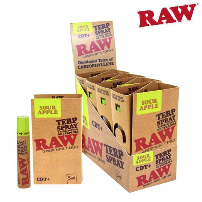 Picture of RAW TREPENE SPRAY 5ML 8CT - SOUR APPLE
