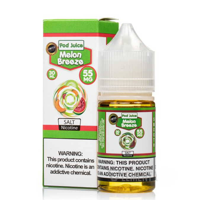 Picture of POD JUICE E JUICE 55MG 30ML - MELON BREEZE