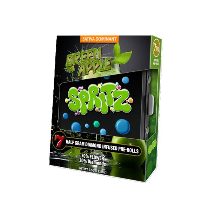 Picture of SPRITZ PREROLLS 0.5GM 7CT - GREEN APPLE