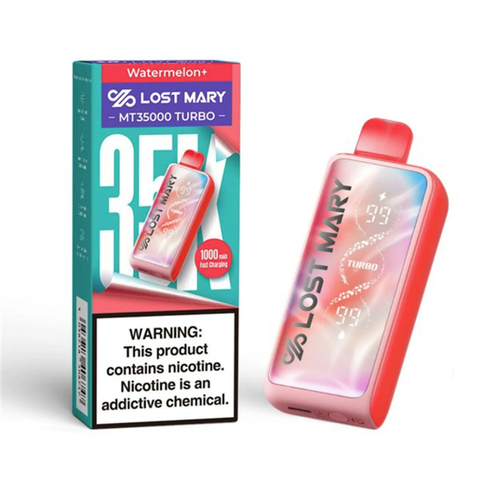 Picture of LOSTMARY TURBO DISPOSABLE MT35000 5CT - WATERMELON