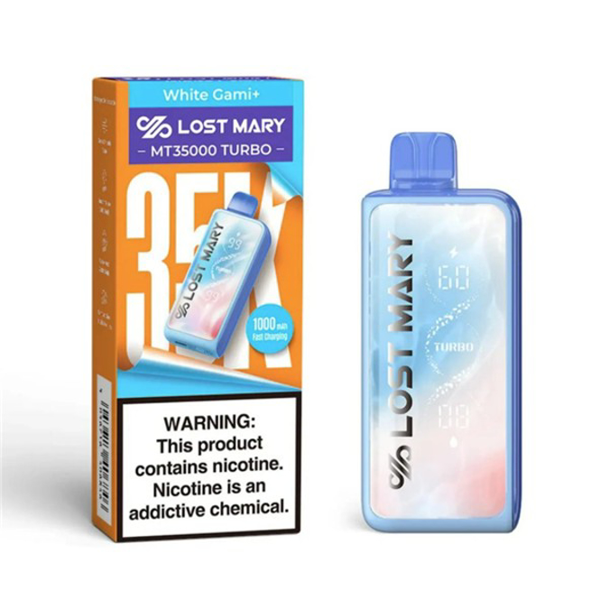 Picture of LOSTMARY TURBO DISPOSABLE MT35000 5CT - WHITE GAMI
