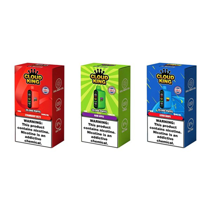 Picture of CLOUD KING DISPOSABLE 20K PUFF 10CT - WORMS