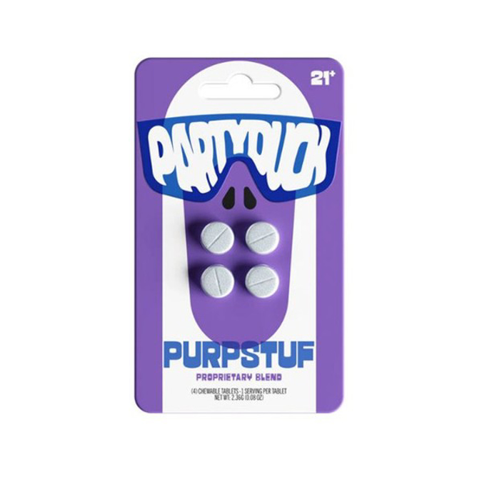 Picture of PARTY DUCK MUSHROOM TAB 4CT - PURPSTUF