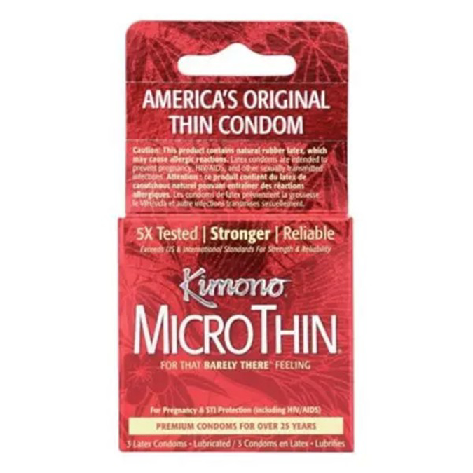 Picture of KIMONO CONDOMS 3CT/BOX- MICROTHIN