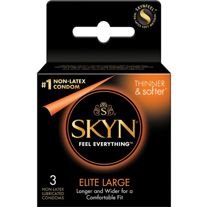 Picture of SKYN CONDOMS 3CT/BOX- ELITE LARGE