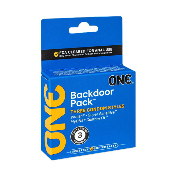 Picture of ONE CONDOMS 3CT/BOX - BACKDOOR PACK