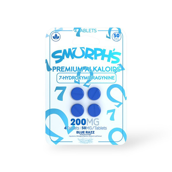 Picture of HYDROX - SMURPHS TAB 50MG 4CT - BLUE RAZZ