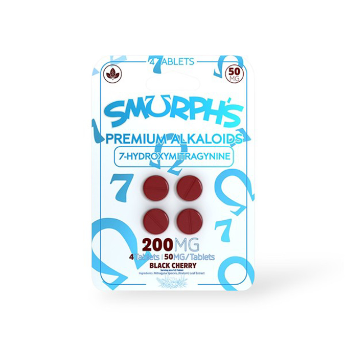 Picture of HYDROX - SMURPHS TAB 50MG 4CT - BLACK CHERRY