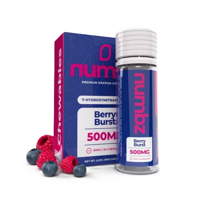 Picture of HYDROX - NUMBZ TAB 50MG 10CT - BERRY BURST