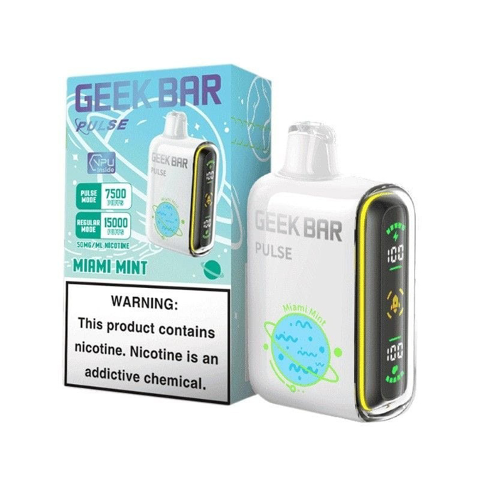Picture of Geekbar Disposable 15 000 Puffs 5ct/bx - Miami Mint
