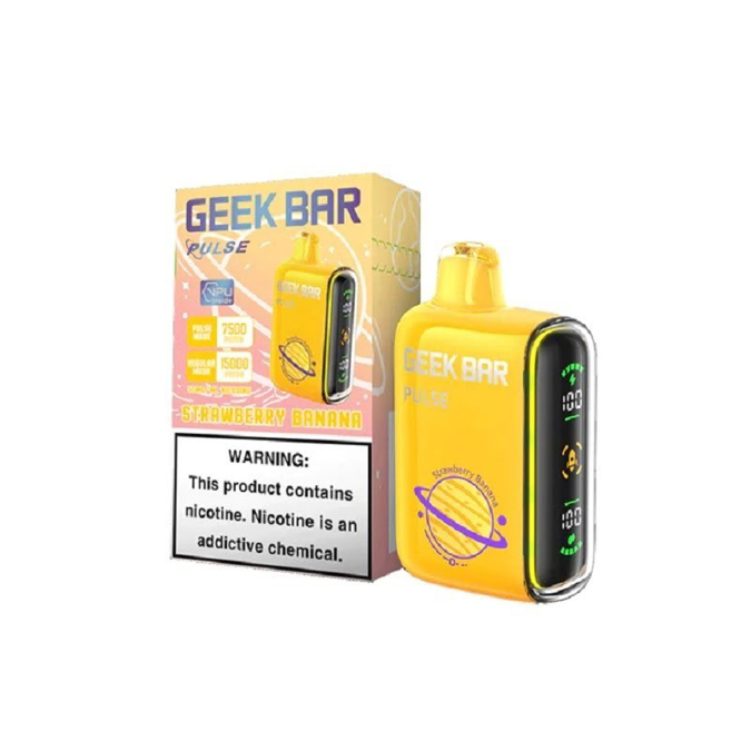 Picture of Geekbar Disposable 15 000 Puffs 5ct/bx - Srawberry Banana