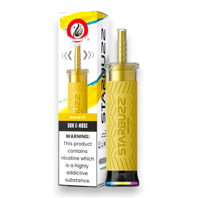 Picture of STARBUZZ DISPOSABLE 50K PUFF 1CT - BANANA ICE