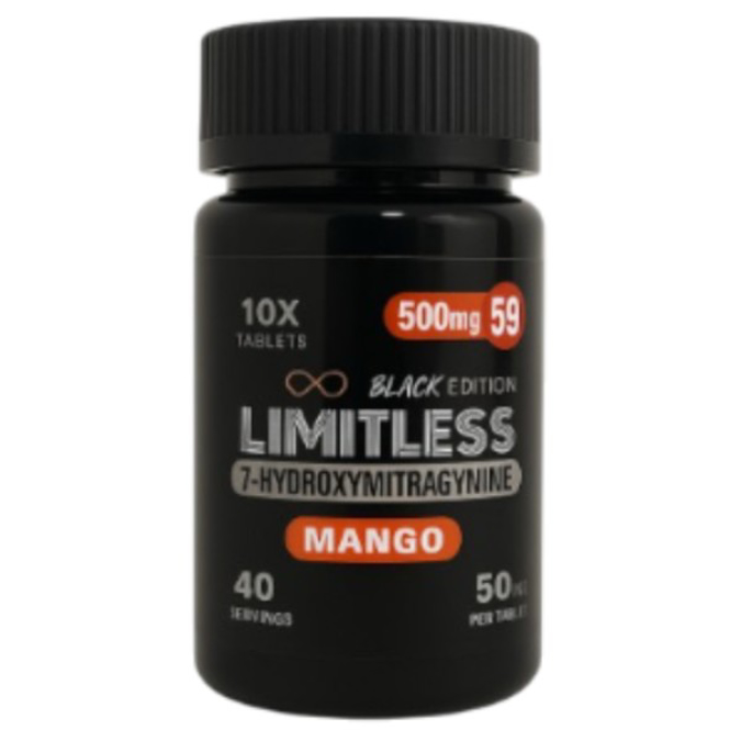 Picture of HYDROXY - LIMITLESS TAB 50MG 10CT - MANGO