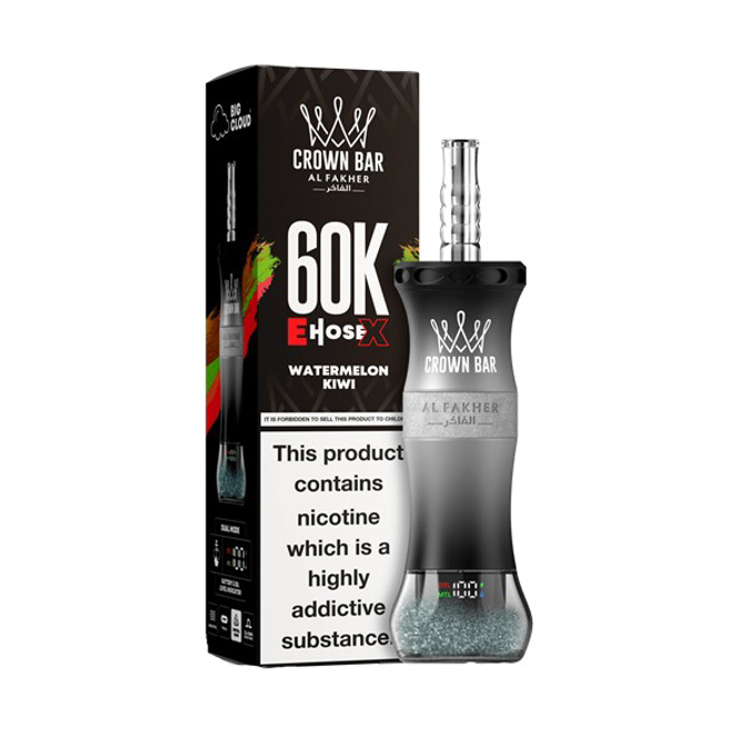 Picture of CROWN BAR DISPOSABLE 60K PUFF 5CT - WATERMELON KIWI