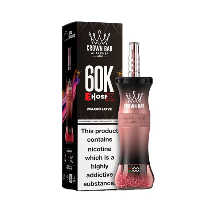 Picture of CROWN BAR DISPOSABLE 60K PUFF 5CT - MAGIC LOVE